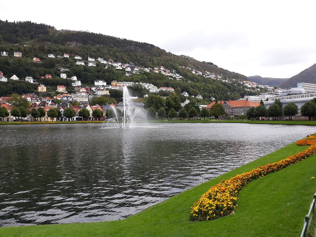 Bergen en het mooie uitzicht