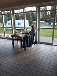 A table with a view :-)