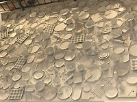 Wand behangen met alle Ikea keuken artikelen