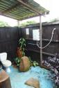 Open air shower