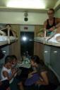 Gevangeniscel in de trein