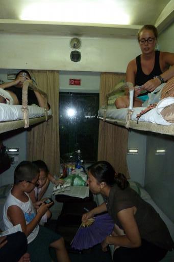 Gevangeniscel in de trein