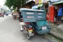 Tricycle met gelovige teksten
