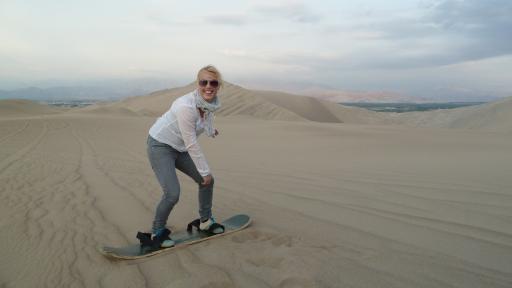 Sandboarding
