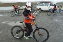 Stoere mountainbiker
