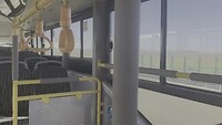 Uitzicht vanaf de bus