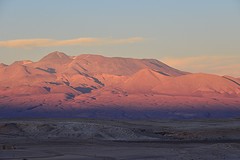 Avond licht atacama