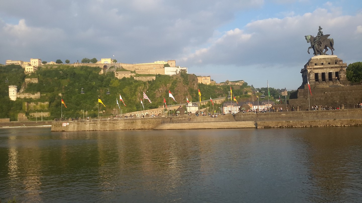 Deutsche eck Koblenz