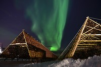 Aurora bij de vusrekken