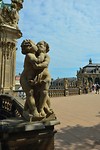 Beeld bij paleis Dresden
