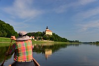 Kasteeltje langs de Elbe