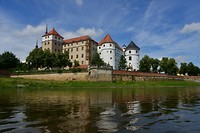 Torgau met slot Hartenfels