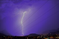 Onweer in Pergine