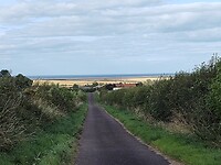 Vlak bij holy Island.