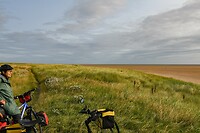 Noordzee route het pad bij Bernwick upon Tweed