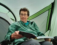 Schuilen in de tent