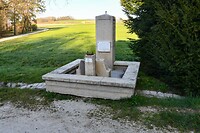 Waterscheiding bij Graben