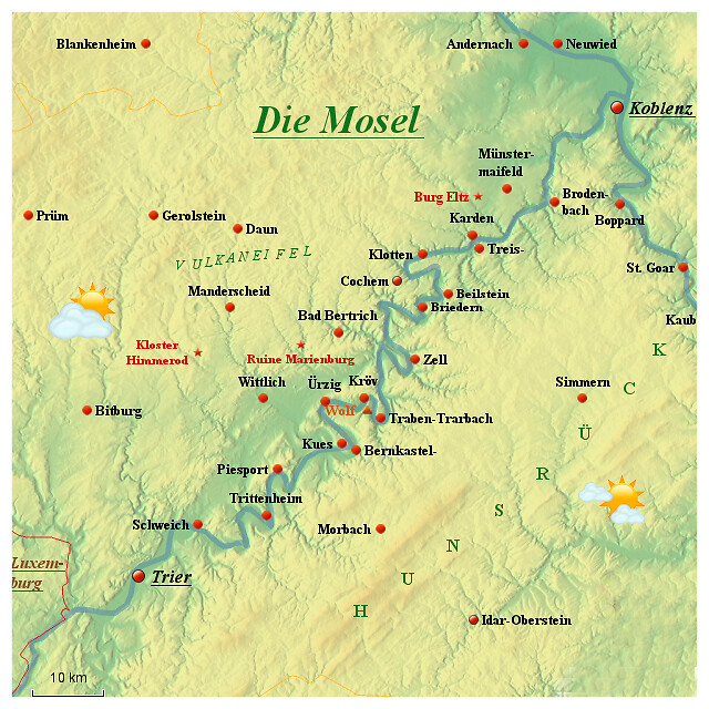 moezel kaart
