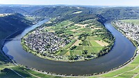 De Kröv schleife in de Moezel
