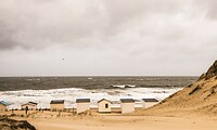 Strandhuisjes bij paal 9