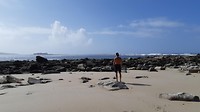 Voor de oversteek naar Portugal met de pont