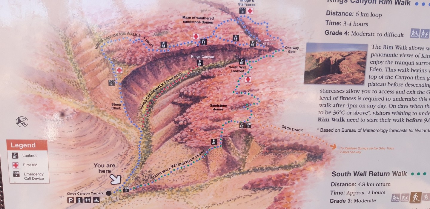 Kings Canyon rim walk