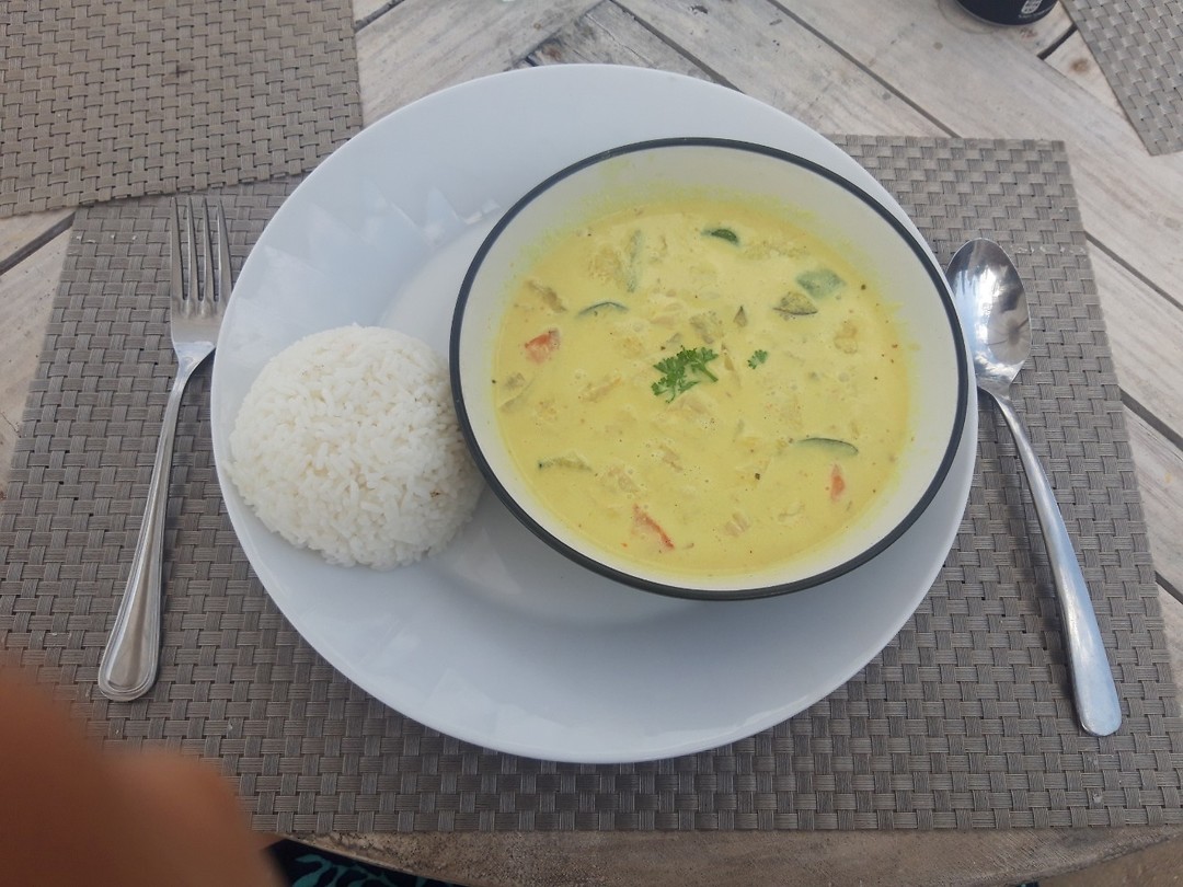 Vegetarian coconut curry