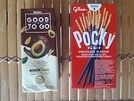Avocado chocomel en chocolade stokjes