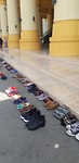 Schoenen bij de moskee