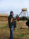 Alex op het eiland Los Uros