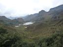 Hoog in het Andesgebergte van Ecuador