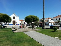 Pittoresk pleintje in Porto Covo