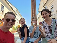 Radovljica oude stad (heerlijk genieten!)