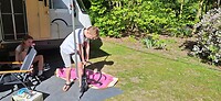 Floatie oppompen