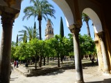 De binnentuin van Mezquito catedral