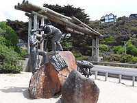 Monument voor de soldaten uit de 1ste wereldoorlog die de Great Ocean Road