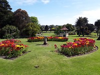 In de botanische tuin van Warrnambool