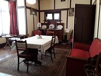 Murray Bridge, "The Round  House, de eetkamer.