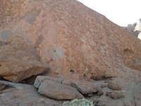 Tijdens de Mala Walk rond Ayers Rock