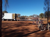 Fietstocht rond Ayers Rock