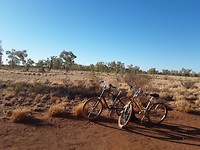 Fietstocht rond Ayers Rock