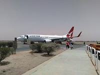 Ons vliegtuig naar Sydney
