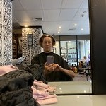 Bij de kapper in Manly
