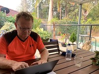 Aan het werk