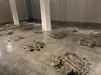 30 x 30 platgewalste zilveren voorwerpen