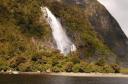 Waterval bij Milford Sound
