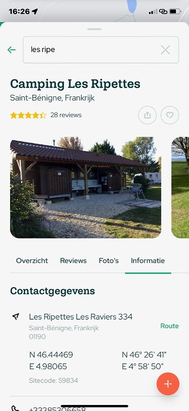 CAMPING LES RIPETTES