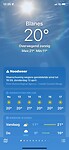 het weer in blanes