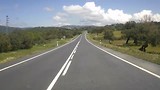 slecht wegdek in spanje