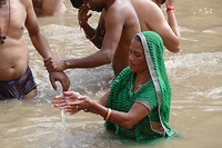 Baden in de Ganges